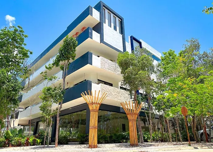 2 Bd With Private Balcony, Rooftop Pool, Gym Holiday home Tulum