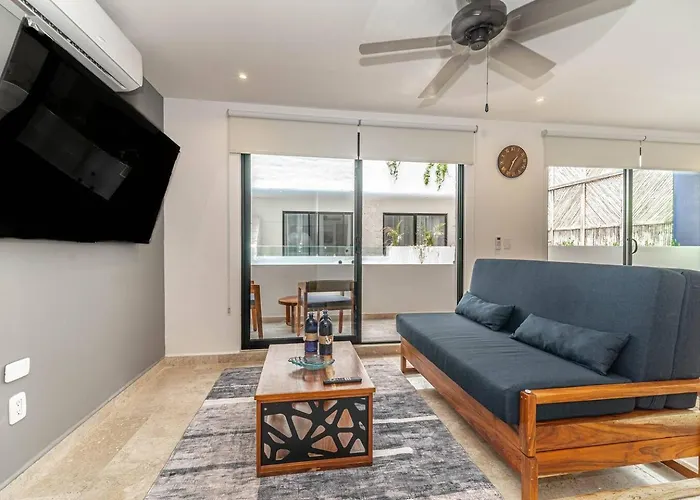 2 Bd With Private Balcony, Rooftop Pool, Gym Holiday home Tulum