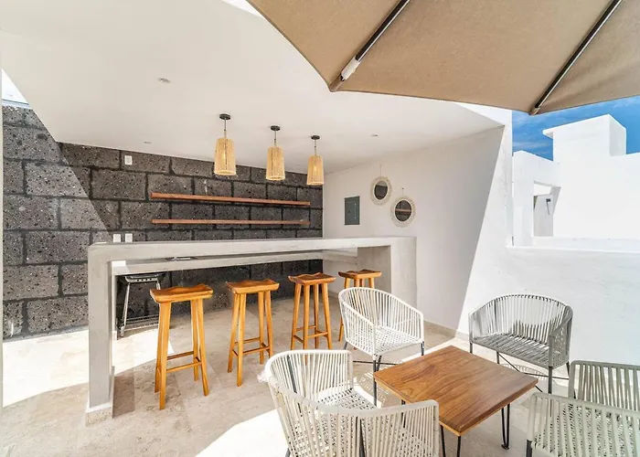 Holiday home 2 Bd With Private Balcony, Rooftop Pool, Gym Tulum