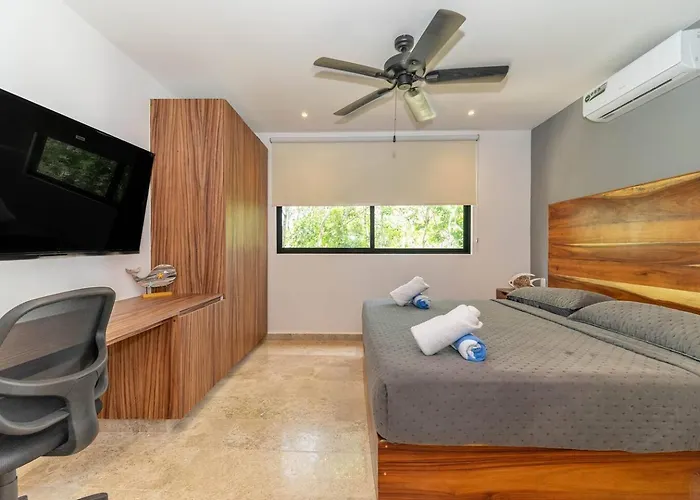 2 Bd With Private Balcony, Rooftop Pool, Gym Tulum